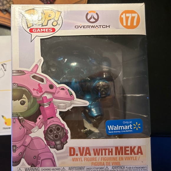 Funko Pop! Overwatch Blueberry Dva - Picture 1 of 1